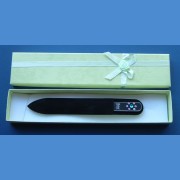 BOHEMIA dárková sada skleněných pilníků Swarovski vzor 7 Dárkové sady Swarovski